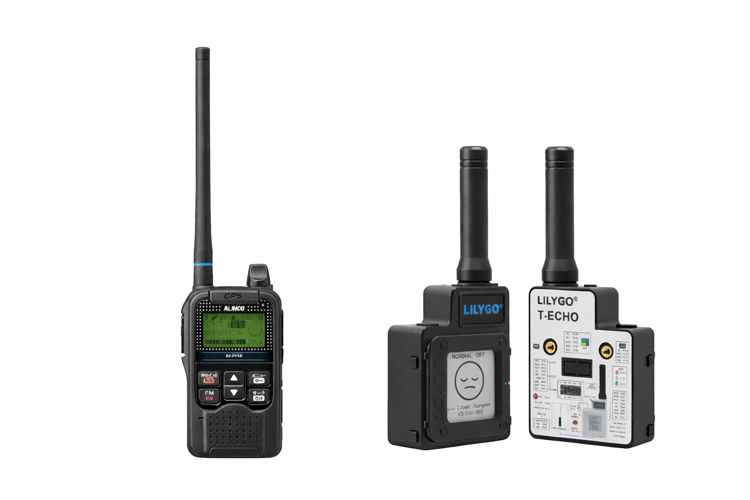 2つの通信デバイスの比較