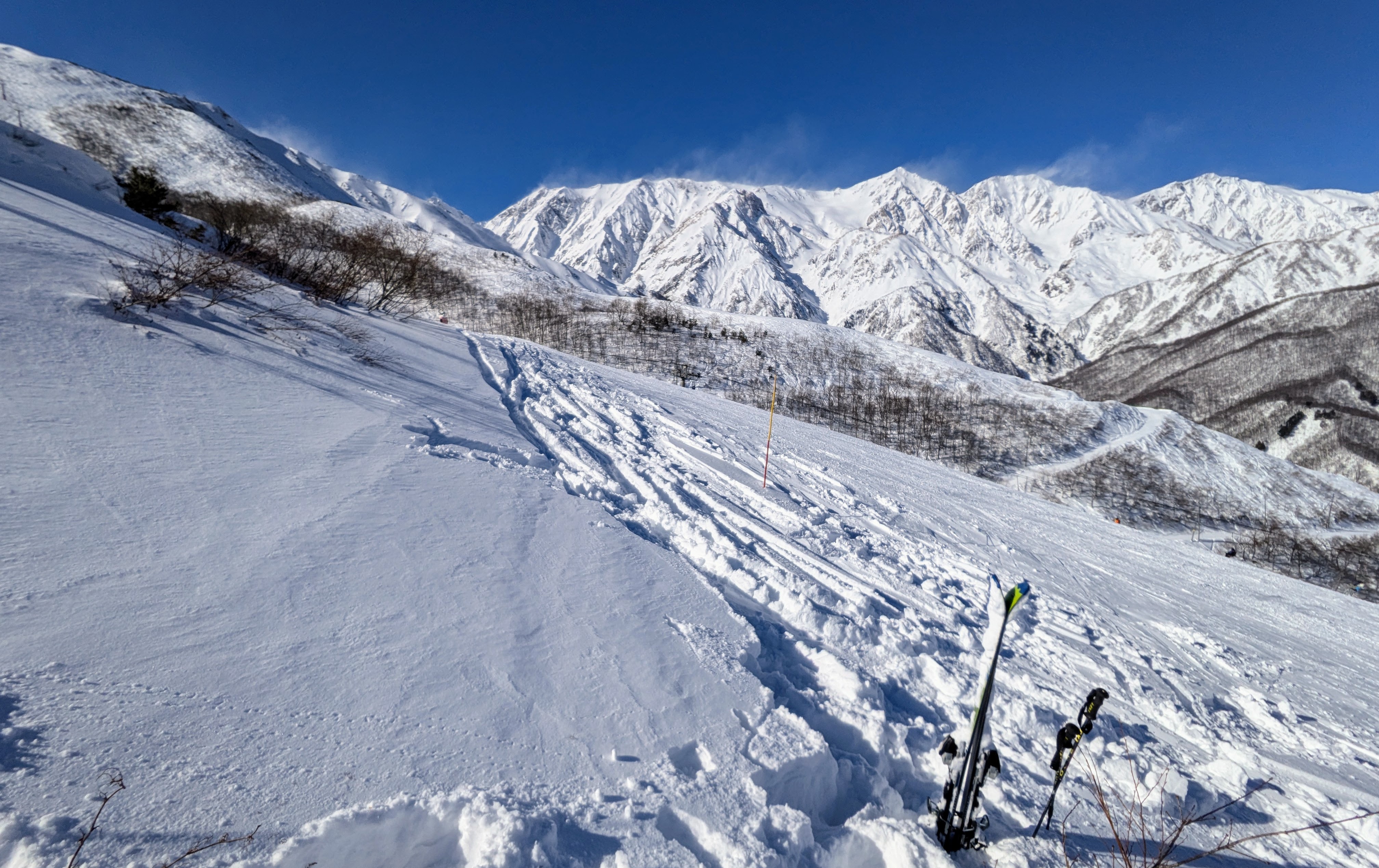 スキー場の風景