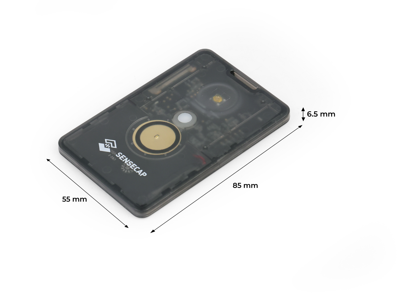 T1000-E 寸法:85 x 55 x 6.5 mm